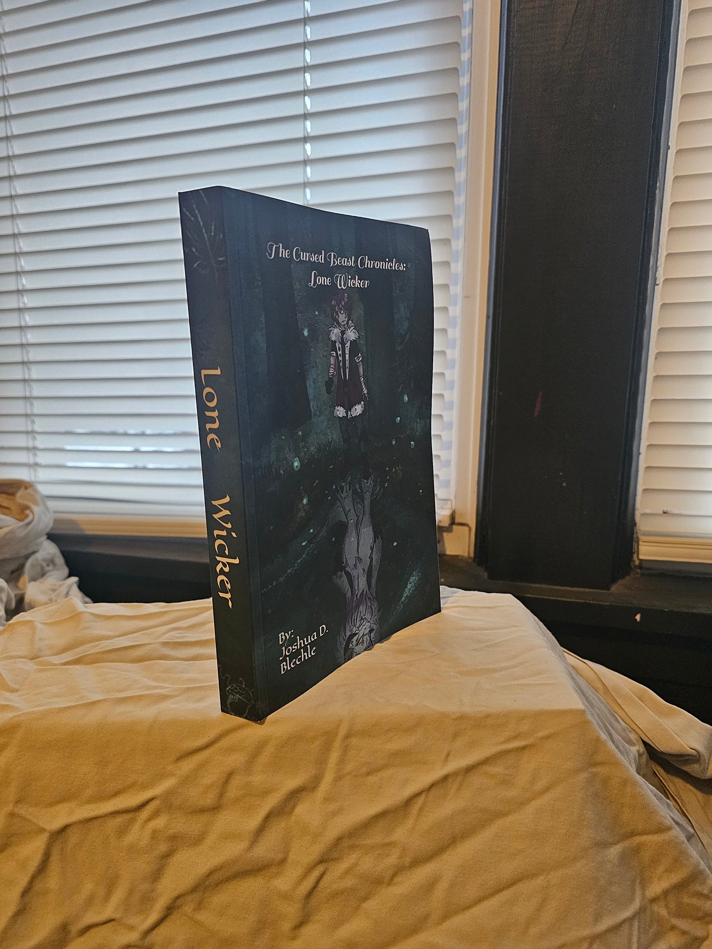 The Cursed Beast Chronicles: Lone Wicker 1st Edition Signed Paperback